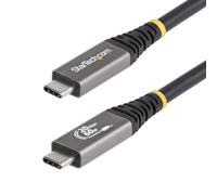 Cable USB4 StarTech 3 m USB-C Certificado USB-IF 20 Gbps 4K 120 Hz