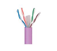 Cable UTP CAT6 Interior Violeta CU CPR DCA Bobina 305m de Televes