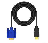 Cable VGA a SVGA D Sub macho de 1 8 m de longitud para transmisión de imagen clara