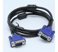 Cable VGA a VGA de 1,5 M, conector convertidor de extensión macho a macho de 15 pines for Monitor de computadora, proyector, PC, adaptador de TV (Size : 0.5M)