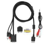 Cable VGA AV Sega Dreamcast Transmisión de señal de streaming estéreo Espacio libre completo Antideslizante Diseño de alta fidelidad de blindaje