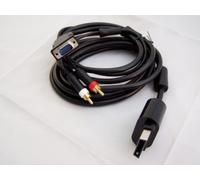 Cable VGA compatible con Xbox360 con salida óptica