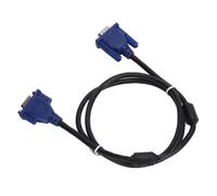 Cable VGA con conductores de cobre desnudo, admite imágenes de alta definición, blindaje de trenza de lámina para una mínima interferencia,