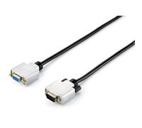 Cable VGA EQUIP 10 m Macho a Hembra Negro y Plata