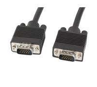 Lanberg Cable VGA CA-VGAC-10CC-0018-B Macho a macho Doble blindaje Ferrita 1,8 m Negro