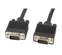 Lanberg Cable VGA CA-VGAC-10CC-0018-B Macho a macho Doble blindaje Ferrita 1,8 m Negro