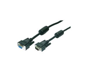 CABLE VGA M-H 1.8M HD DB15 EXTENSOR LOGILINK BLANC