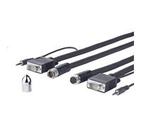 Cable VGA - VIVOLINK - PROVGASCW15 - 15 m - Negro - D-SUB Macho