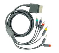 Câble Video YUV Composante + Av Pour Xbox 360 [Importación Francesa]