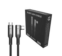 Cable VortexVR USB-C 5m 5Gbps para Meta Quest 3/2/1 - Compatible SteamVR, SideQuest, Beat Saber, Pavlov VR, Transferencia Rápida