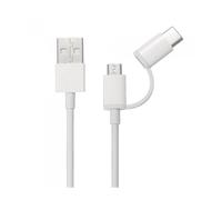 CABLE XIAOMI MI 2 IN 1 USB MICRO USB TO TYPE C - 100 CM