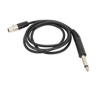 Cable XLR a 6,35mm Mini XLR Hembra a Macho de 3 Pines - Micrófono de 3,3 Pies para Tarjeta de Sonido en