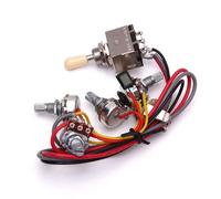 Cableado de circuito para guitarra eléctrica LP, selector de pastilla de 3 cajas 2V/2T/1J