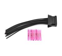 Cableado de la resistencia del motor del soplador + Conector Cableado de la resistencia del motor del soplador Cable de arnés de conexión Conector para 05-10 7701209803