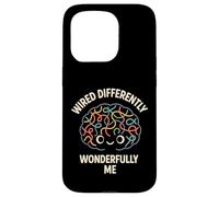 Cableado de Manera Diferente Wonderfully Me Kawaii Brain Design Carcasa para iPhone 15 Pro