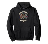 Cableado de Manera Diferente Wonderfully Me Kawaii Brain Design Sudadera con Capucha