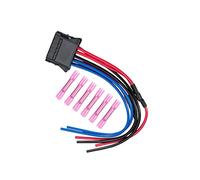 Cableado de Resistencia de Motor para Clio 3 (2005-2012) Mégane 2 (2001-) Scenic 2 (2003-2010) Twingo 2 (2007-2014) 10 pines Soplador con Reparación de Arnés de Coleta de Conector 8200729298