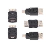 cablecc 3pcs/lot 480Mbit/s Data Micro USB 2.0 hasta 5 pines Mini USB de extensión macho a hembra 5 v2a adaptador de alimentación