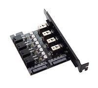 cablecc 4 sistemas de control de disco duro, sistema de gestión de control inteligente, interruptor de alimentación HDD SSD con soporte PCI