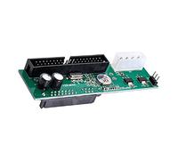 cablecc Adaptador convertidor de disco SATA a IDE/PATA de 40 pines para placa base PCBA para computadora de escritorio y disco duro de 2,5 a 3,5 pulgadas