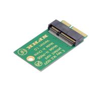 Cablecc Adaptador de extensión NGFF E-Key A+E macho a hembra de 22 x 30 mm a 22 x 42 mm para tarjeta inalámbrica