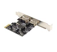 cablecc Adaptador PCI-E a 4 puertos SATA 3.0 ESATA PCIE SATA3 6Gbps Tarjeta de expansión PCI-E