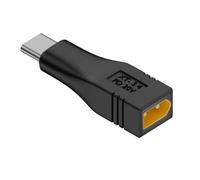 cablecc Adaptador Tipo C (Entrada Macho de 100 W, 20 V, 5 A, PD a Salida Macho XT30, protocolo SC100), Adaptador de Carga rápida para cuadricóptero con batería Lipo RC.