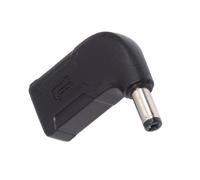 cablecc Adaptador XT60 Enchufe Protocolo SC100 a Conector DC 5,5 x 2,1 mm, Adaptador de Carga rápida, en ángulo, Horizontal, para batería RC Lipo, cuadricóptero, multicóptero, Modelo de Vuelo