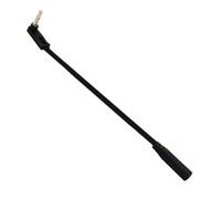 cablecc Cable auxiliar de audio estéreo de 3,5 mm, 3 polos, ultra delgado, plano, macho a hembra, 90 grados, ángulo recto, 15 cm