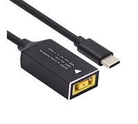 cablecc Cable de carga rectangular de 11,0 x 4,5 mm de entrada a USB-C tipo C para PD9V 15V 20V 65W Laptop Phone