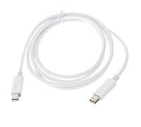 Cablecc Cable de datos de vídeo Thunderbolt a Thunderbolt macho a macho para MacBook 2013, 2014, 2015