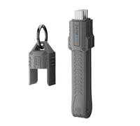 cablecc - Cable plano delgado FPC de 240 W y 80 Gbps, USB 5.0, 16 K a 30 Hz, 8 K a 60 Hz, 5 K, con correa de cadena, color gris, compatible con USB 4.0, Thunderbolt 3/4/5