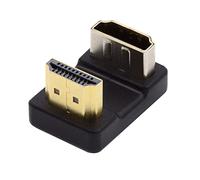 cablecc Convertidor adaptador de extensión de 360 grados HDMI macho a HDMI hembra estándar tipo A HDMI 1.4 macho a HDMI hembra