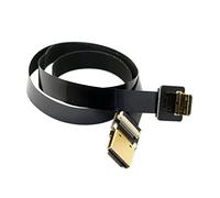 cablecc CYFPV - Cable plano FPV mini HDMI macho a HDMI macho FPC de 50 cm para FPV HDTV Multicopter fotografía aérea