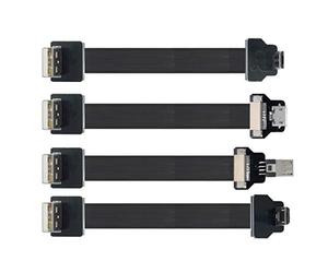 cablecc CYFPV - Conector USB 2.0 Micro-USB USB-C macho hembra para FPV HDTV Multicopter fotografía aérea