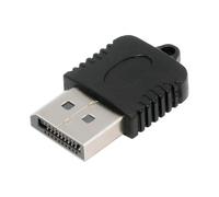 cablecc DP Virtual Display 4K @17hz Adaptador Displayport Dummy Plug Headless Ghost Emulador Negro