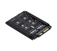 Cablecc Dual NGFF B+M Key M.2 SSD Card JOBD Raid0 Span Bridge a 2.5 pulgadas SATA Combo HDD Disco Drive Enclosure