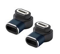 cablecc - Lote de 2 adaptadores de carga magnéticos verticales USB tipo C a 2 pines para reloj inteligente, compatibles con IMOO Z6, Z6S, Z6Pro, Z7, Z7A, Z7S, Z8, Z8A, Z9, Z10 y Z11.