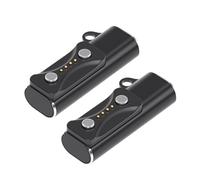 Cablecc - Lote de 2 adaptadores magnéticos de Carga para Reloj Inteligente USB Tipo C de 2 Pines, compatibles con Polar Vantage V3, M3, Pacer Pro, IGNITE3, Grit X2