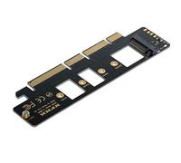 cablecc NGFF M.2 M-Key NVME AHCI SSD a PCI-E 3.0 16x 4X Adaptador para SSD de 110 mm 80 mm