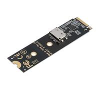 cablecc NVME 2280 PCIe 4.0 M.2 M-Key a Oculink SFF-8612 SFF-8611 Adaptador de host con redriver lineal para U.2 SSD eGPU sobre cable largo