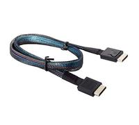 Cablecc OCuLink - Cable de datos (PCIe PCI-Express SFF-8611, 4i a OCuLink SFF-8611, 50 cm)