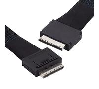 cablecc OCuLink SFF-8611 8X - Cable activo de datos SSD (50 cm, 8 x 8 líneas a OCuLink SFF-8611 8 x SSD