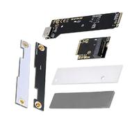cablecc Oculink SFF-8612 SFF-8611 a PCI-E5.0 4.0 M.2 M-Key NVME y 2280 SSD, adaptador de host con disipador de calor para NUC15 Pro Mini PC de tipo alto NUC15CRH