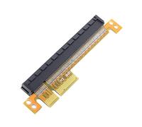 Cablecc PCI-E Express - Adaptador de tarjeta elevadora de 4 a 16 x macho a hembra