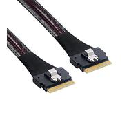 cablecc PCI-E Slimline SAS 4.0 SFF-8654 8i 74pin host a SFF-8654 74Pin Slim SAS Cable de destino 50 cm