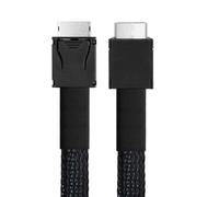 cablecc PCIE4.0 OCuLink SFF-8611 4i PCI-Express a OCuLink SFF-8611 Cable activo de datos para SSD eGPU tarjeta gráfica externa de 20 cm