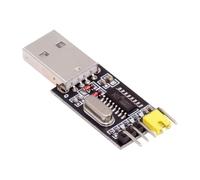 cablecc Placa adaptadora USB 2.0 Tipo A Macho a TTL, Chip CH340G (sin Carcasa), Adaptador de 3,3 V y 5 V, reemplaza al PL-2303