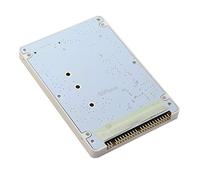 Cablecc - SSD NGFF B/M-Key a carcasa de disco duro IDE de 44 pines y 2,5 pulgadas para portátil