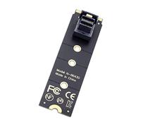 cablecc U.2 Kit SFF-8639 NVME PCIe4.0 Adaptador SSD 22 x 80 mm para placa base SSD 750 p3600 p3700 M.2 SFF-8643 Mini SAS HD